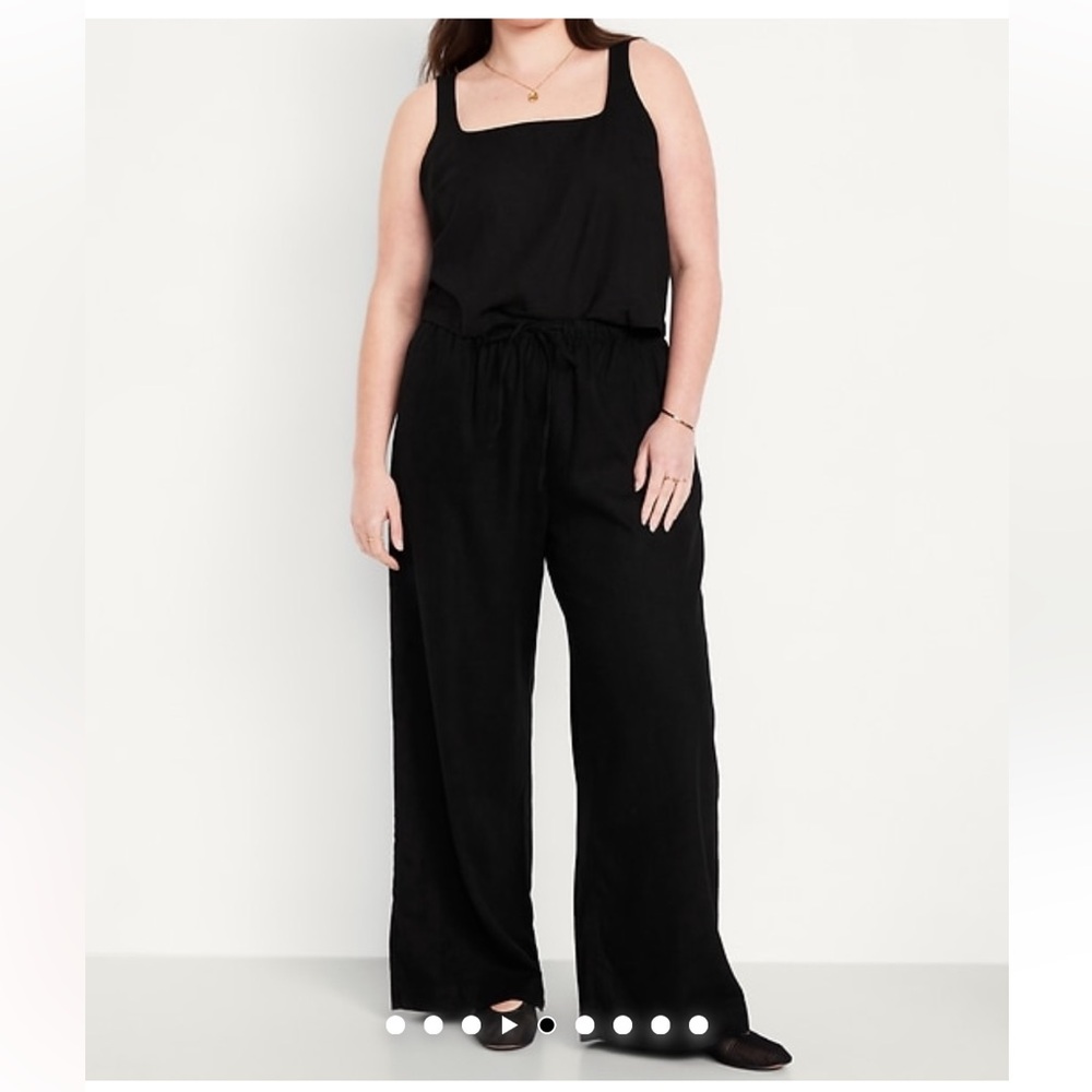 ✨old navy wide leg linen pants ✨